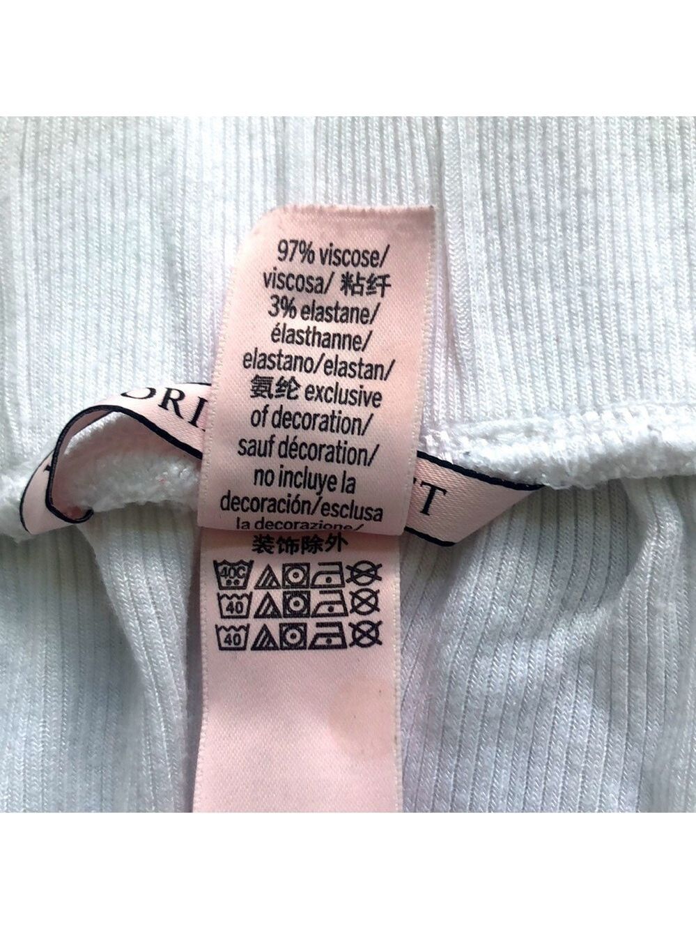 Victoria's Secret White Sleepwear Loungewear Shorts Size Small - Picture 4 of 7